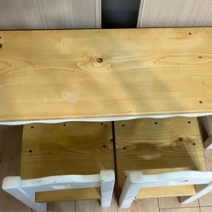 キッズ用テーブルセットの画像