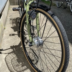【受渡し決定済み】引取り限定  折りたたみ アシスト自転車 26インチの画像