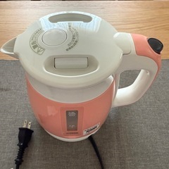 タイガー 電気ケトル 800ml コーラルオレンジ わく子 PCF-G080-Dの画像