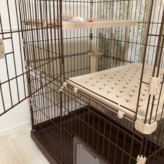 猫　ケージ　二段の画像