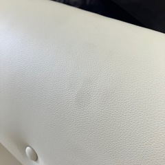 W2507-517 2人掛けソファ キズ 汚れありの画像