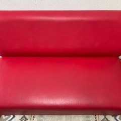 ソファ　赤
　の画像