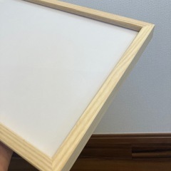 マルニ額縁 無垢 アッシュ　A4サイズの画像