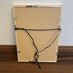 マルニ額縁 無垢 アッシュ　A4サイズの画像