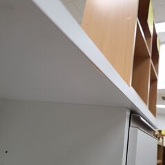 J1101【リユースのサカイ柏店】NITORI　ニトリ　レンジ台　フォルムN　RE9090WH　ホワイト　クリーニング済　の画像