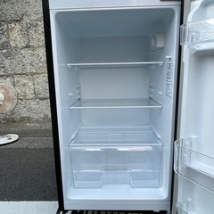 f●■Hisenseハイセンス・ノンフロン冷凍冷蔵庫120L【HR-B12J1B】高年式2023年製・ブラック・2ドアの画像