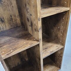 J1102【リユースのサカイ柏店】カラーBOX　ヴィンテージ柄　クリーニング済の画像