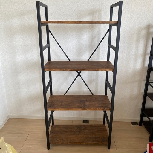 4段オープンシェルフ