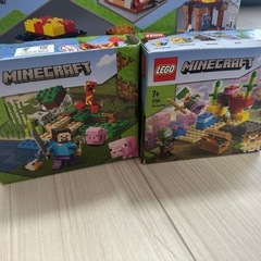 【受付停止】マインクラフトレゴ3つ　未開封の画像