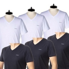 新品DIESEL TシャツX XＬ　６枚の画像