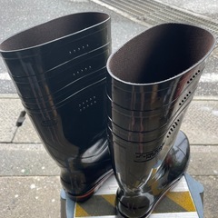 ② 美品　弘進ゴム　銅製先芯付長靴　26cmの画像