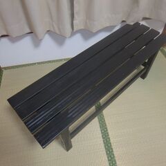 アルミ ベンチ イス 長椅子 縁台 野外 の画像