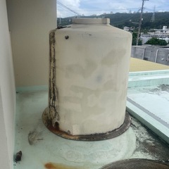 無料で差し上げます。貯水タンクの画像