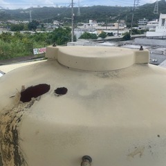 無料で差し上げます。貯水タンクの画像