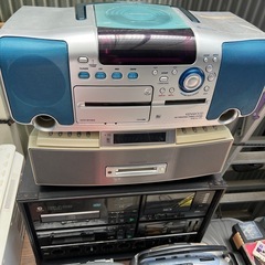 ラジカセ　ジャンク　6台の画像