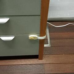 0720-094 3段チェスト　ストッパー付の画像