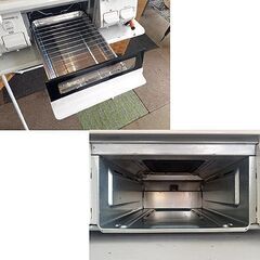 札幌【2023年製 LP 2口 ガステーブル パロマ】PA-S45H-L 水なし片面焼きグリル 左強火 ホワイト LPガス プロパンガス ガスコンロ Paloma 北20条店の画像