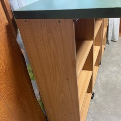 ② おしゃれDIYカウンター棚の画像