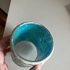 ステントグラス　ペン立ての画像