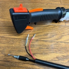 0円　未使用　草刈機両手ハンドル の画像