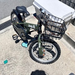 子供用自転車　パンクしてますの画像