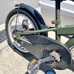 子供用自転車　パンクしてますの画像