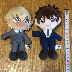 名探偵コナン　キャラ　ぬいぐるみの画像