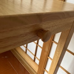 ナチュラルワークデスクの画像