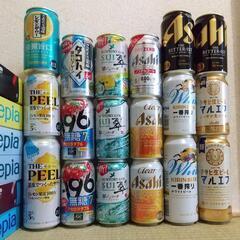 ⑬ビール　発泡酒等　計18本　ネピア6箱のおまけ付き。の画像