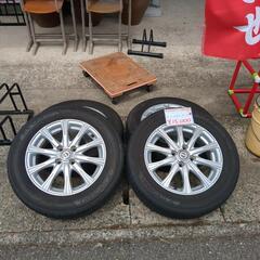 ホイル付きタイヤ YOKOHAMA ECOS ジョーカーアルミホイール 185/65R15 88R 7～8分山【こちらは店舗です。浜村鹿野温泉ICから3分 買取本舗 宮本リサイクル 営業時間9～19時 定休日水曜のみ←連絡できませんm(_ _)m】  の画像