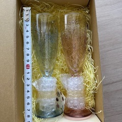 シャンパングラス　ペア　の画像
