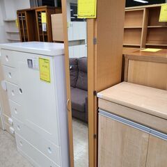 J1103【リユースのサカイ柏店】ミラー付シューズラック　クリー...