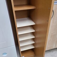 J1103【リユースのサカイ柏店】ミラー付シューズラック　クリーニング済の画像