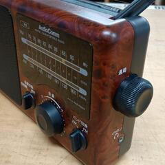 0720-030 AM/FM 木目調ラジオ　オーム電機の画像