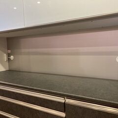 【愛品館 市原店】松田家具｜レグノ｜スライド扉キッチンボードの画像