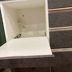 【愛品館 市原店】松田家具｜レグノ｜スライド扉キッチンボードの画像
