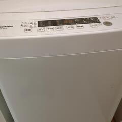 Hisense洗濯機  ※受け渡し先決定の画像