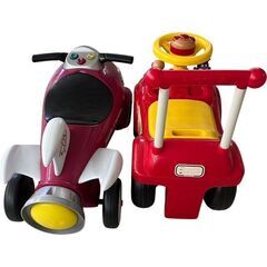 子供 乗り物 おもちゃ ミニカー 実車 2台 セット アンパンマン 直接引取りの画像
