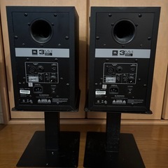 JBL 305P MkII ペア 箱付き スピーカースタンド付きの画像