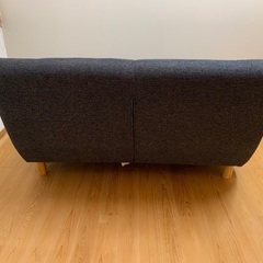 2Pソファー ネイビーの画像