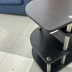 ★リユースのサカイ千葉中央店★期間限定割引有  テレビ台 ブラック H50×D40×W90 クリーニング済み TC3919の画像