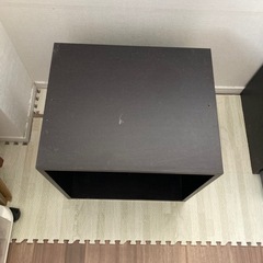 カラーボックス　黒の画像
