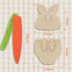 ニューボーンフォト用小物セットの画像