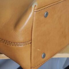 エルゴポック ワキシングレザー トートバッグの画像