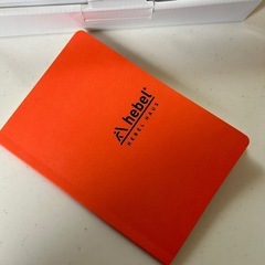 ノベルティ　皿　ノートの画像