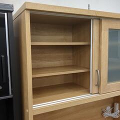 レンジボード　ナチュラル　キッチン収納　食器棚の画像