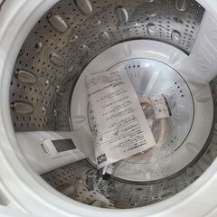 J1106【リユースのサカイ柏店】YAMADA　ヤマダ　8.0kg洗濯機　YWM-TV80G1　2020年製　動作確認、クリーニング済みの画像