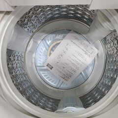 J1107【リユースのサカイ柏店】TOSHIBA　トウシバ　7.0kg洗濯機　AW-7D6　2018年製　動作確認、クリーニング済み　参考価格57,270円の画像