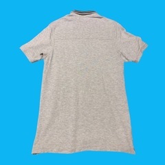 美品 フレッドペリー ポロシャツ S 刺繍ロゴ グレー メンズ 半袖 人気の画像