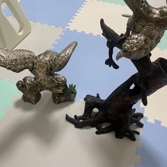 🌼ご予約済み🌼 夫婦鷹　鷹　置物　像の画像